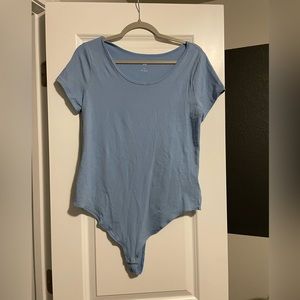 BLUE BODYSUIT TEE